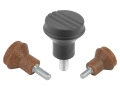 K0251 Ручки кнопки NATURE grip с наружной резьбой