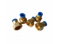 Фитинг зажимной 6 мм, 1/4" ВР Гамматест YPCF06-02
